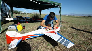 Ninski Stanovi: F3M natjecanje akrobatskih zrakoplova na daljinsko upravljanje, Foto: Marin Gospić