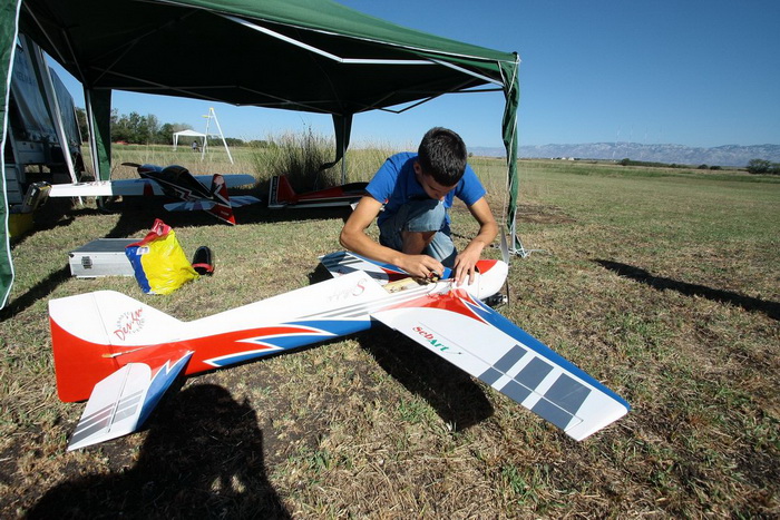 Ninski Stanovi: F3M natjecanje akrobatskih zrakoplova na daljinsko upravljanje, Foto: Marin Gospić