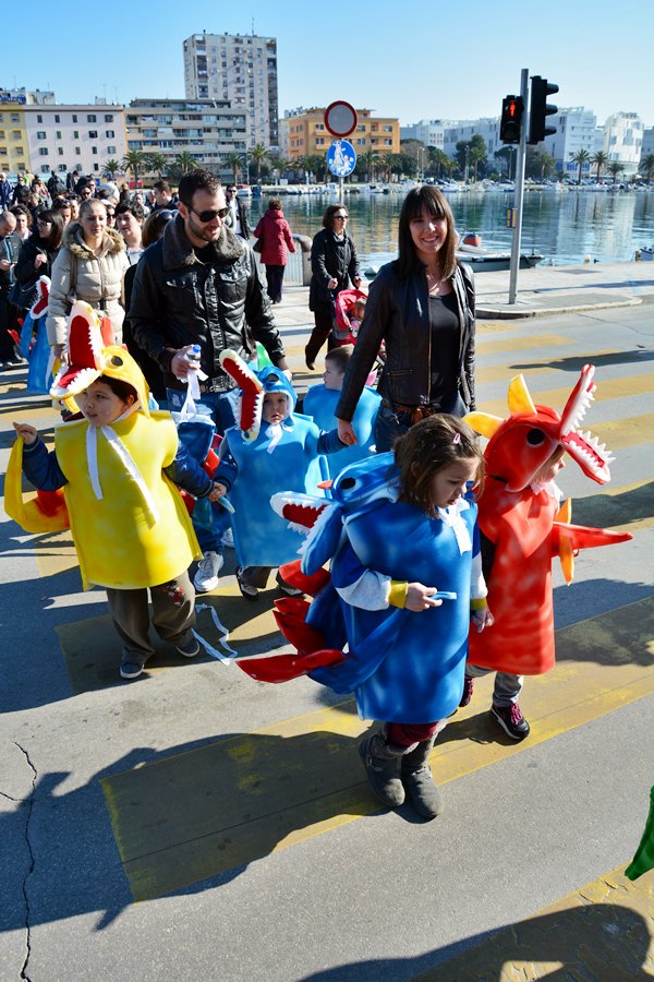 Prvi dan zadarskog “Karnevalića” Prvi dan zadarskog “Karnevalića”