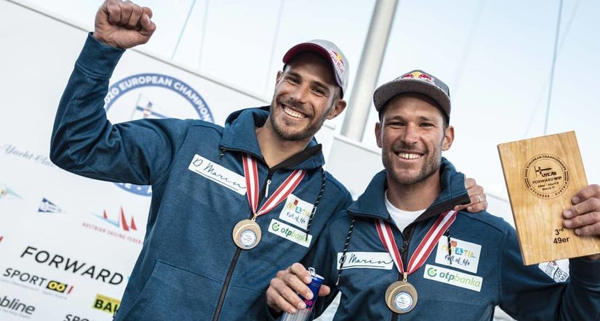 Braća Fantela – brončani na EP