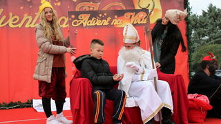 Sveti Nikola darivao mališane na Viru, Krampus bez posla Sveti Nikola darivao mališane na Viru, Krampus bez posla