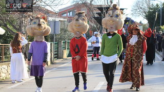 Maškarana povorka Velike Bake u Murteru