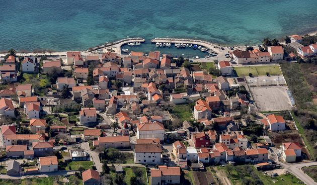 Diklo iz zraka, panorama