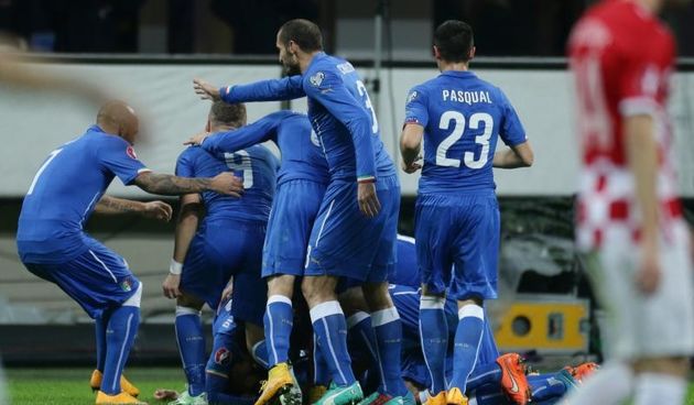 Milano, stadion San Siro, 4. kolo skupine H kvalifkacija za Euro 2016. – Italija – Hrvatska 1-1. Foto: Marko Lukunic/PIXSELL