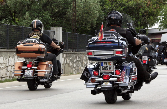Povorka Harley Davidsona kroz Zadar 28. svibnja, Foto: Mladen Malik