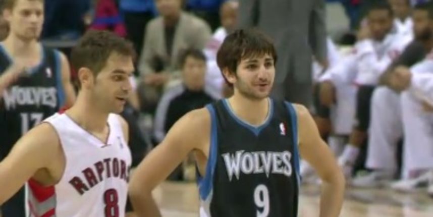 Jose Calderon i Ricky Rubio, screenshot: nba.com Jose Calderon i Ricky Rubio, screenshot: nba.com