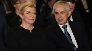 Predsjednica Kolinda Grabar Kitarović na svečanoj sjednici županijske skupštine, foto: Dino Stanin/PIXSELL