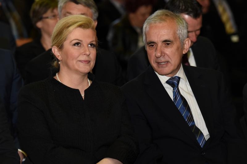 Predsjednica Kolinda Grabar Kitarović na svečanoj sjednici županijske skupštine, foto: Dino Stanin/PIXSELL
