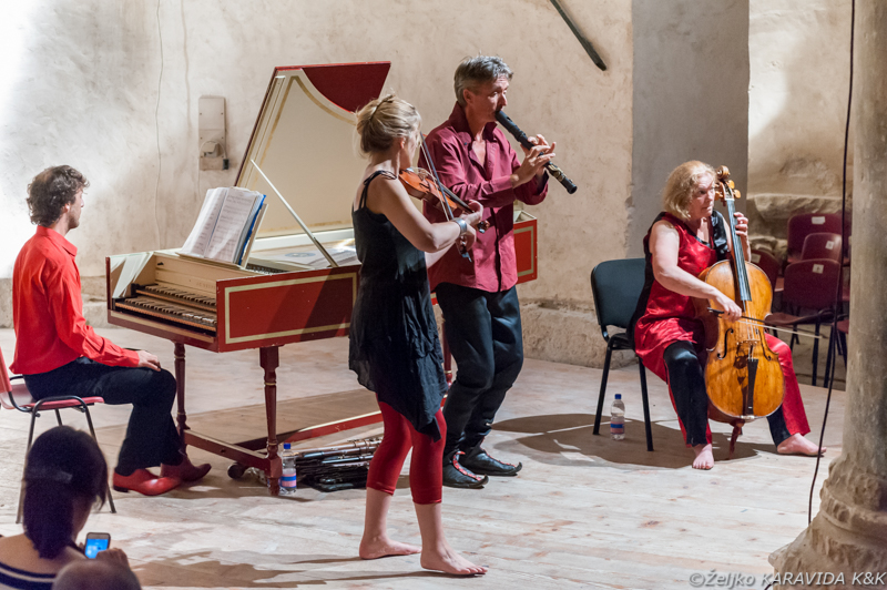 Crkva Sv. Donata: Koncert ansambla Red Priest, foto: Željko Karavida Crkva Sv. Donata: Koncert ansambla Red Priest, foto: Željko Karavida