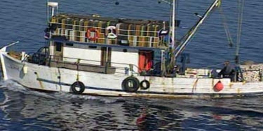 Ribarski brod (Foto: HTV) Ribarski brod (Foto: HTV)