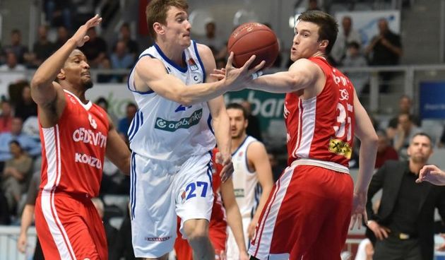 Dvorana Krešimir Ćosić: 5. kolo A-1 lige za prvaka: KK Zadar – KK Cedevita 57-67. Photo: Dino Stanin/PIXSELL