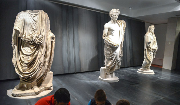 Arheološki muzej Zadar ilustracija. 11. Noć muzeja u Zadru, foto-Iva Perinčić