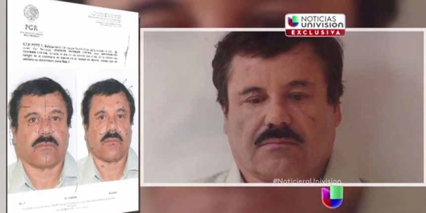 El Chapo uhićen, Foto: Youtube screenshot El Chapo uhićen, Foto: Youtube screenshot