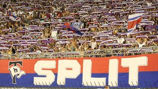 30.07.2015., stadion Poljud, Split – Prva utakmica treceg pretkola Europa lige, HNK Hajduk – Stromsgodset IF. Torcida. Photo: Ivo Cagalj/PIXSELL