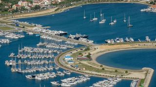 Let iznad Sukošana i Marine Dalmacija, Foto: Dino Stanin/PIXSELL Let iznad Sukošana i Marine Dalmacija, Foto: Dino Stanin/PIXSELL