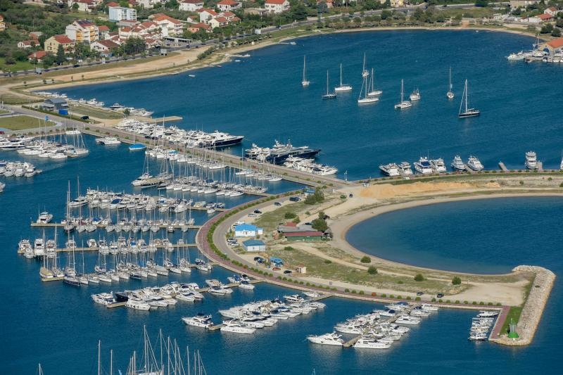 Let iznad Sukošana i Marine Dalmacija, Foto: Dino Stanin/PIXSELL Let iznad Sukošana i Marine Dalmacija, Foto: Dino Stanin/PIXSELL