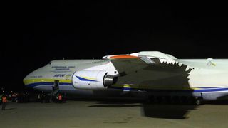 Antonov 225 u zagrebačkoj zračnoj luci Pleso, Foto: Borna Filić/PIXSELL