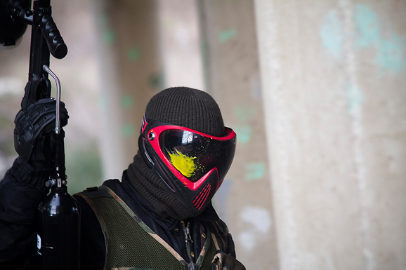 Paintball u Gaženici, 22. siječnja 2012. (foto:Saša Čuka)