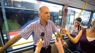 Pet novih autobusa za gradski prijevoz (foto:Saša Čuka)