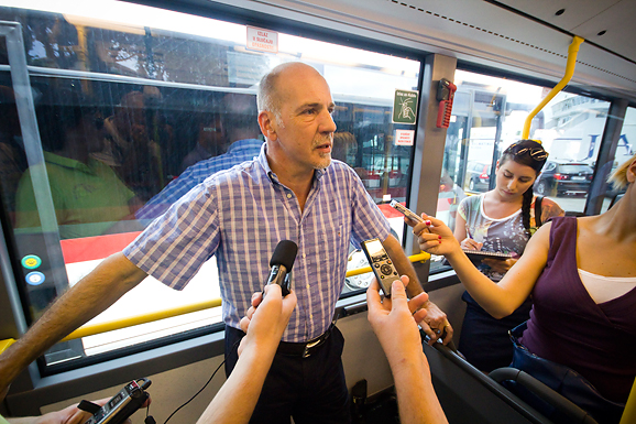 Pet novih autobusa za gradski prijevoz (foto:Saša Čuka)