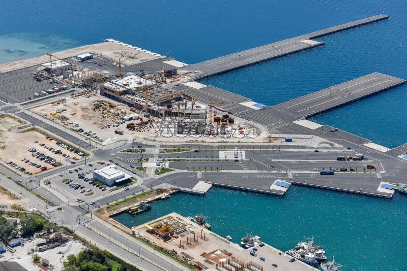 Luka Gaženica: Radovi na izgradnji putničkog terminala Luka Gaženica: Radovi na izgradnji putničkog terminala