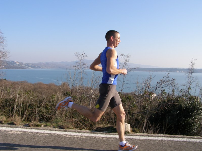 6. memorijalni maraton Maslenica – Posedarje – Novigrad, 23. siječnja 2010. (Foto: Josip Prskalo)