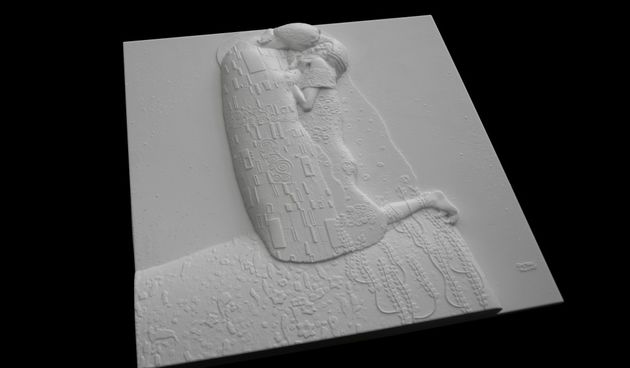 Klimtov Poljubac za slijepe i slabovidne