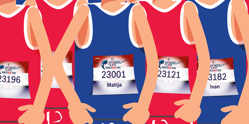 Do 11. ožujka moguće dobiti personalizirani starni broj za zadarsku Wings for Life utrku