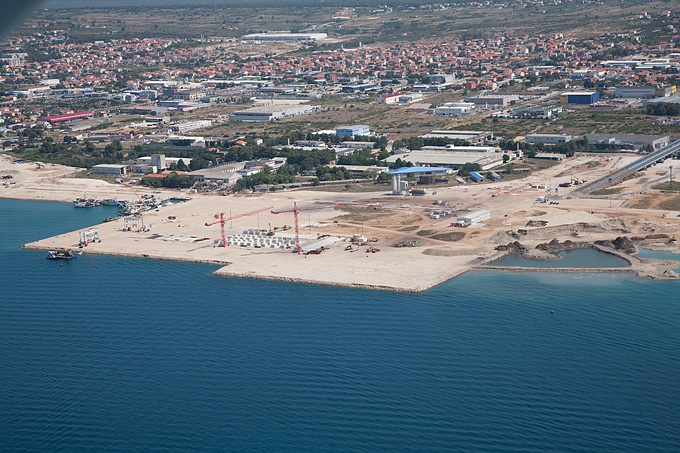 Grad Zadar iz zraka, foto: Leo Banić