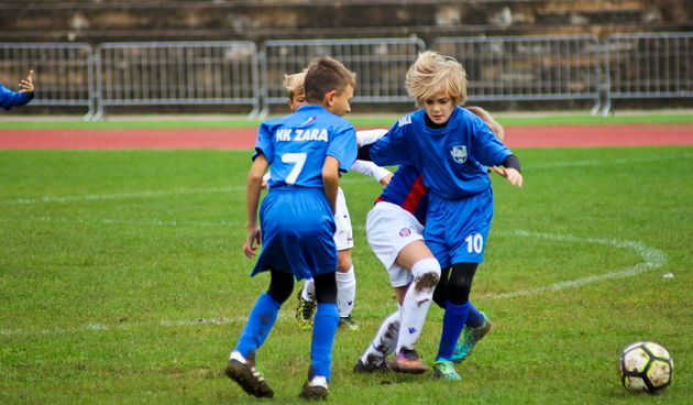 Nogometno druženje tića Zare i splitskog Hajduka