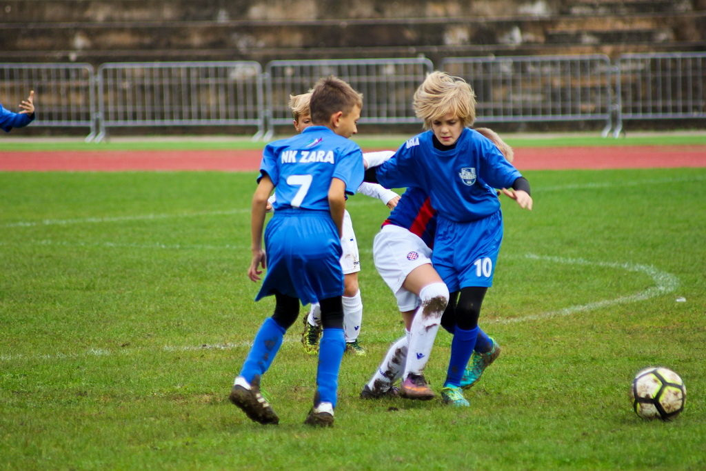 Nogometno druženje tića Zare i splitskog Hajduka
