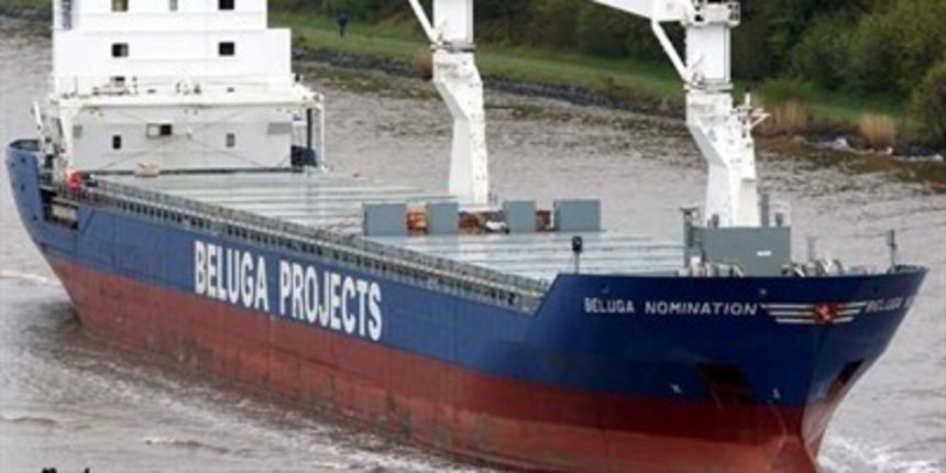 Ubijen pomorac, posada povješana, foto: marinetraffic.com