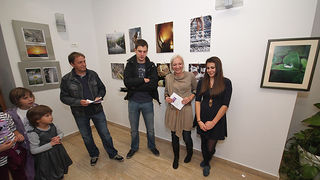 Izložba fotografija Anđele Horvat (foto: Saša Čuka) Izložba fotografija Anđele Horvat (foto: Saša Čuka)