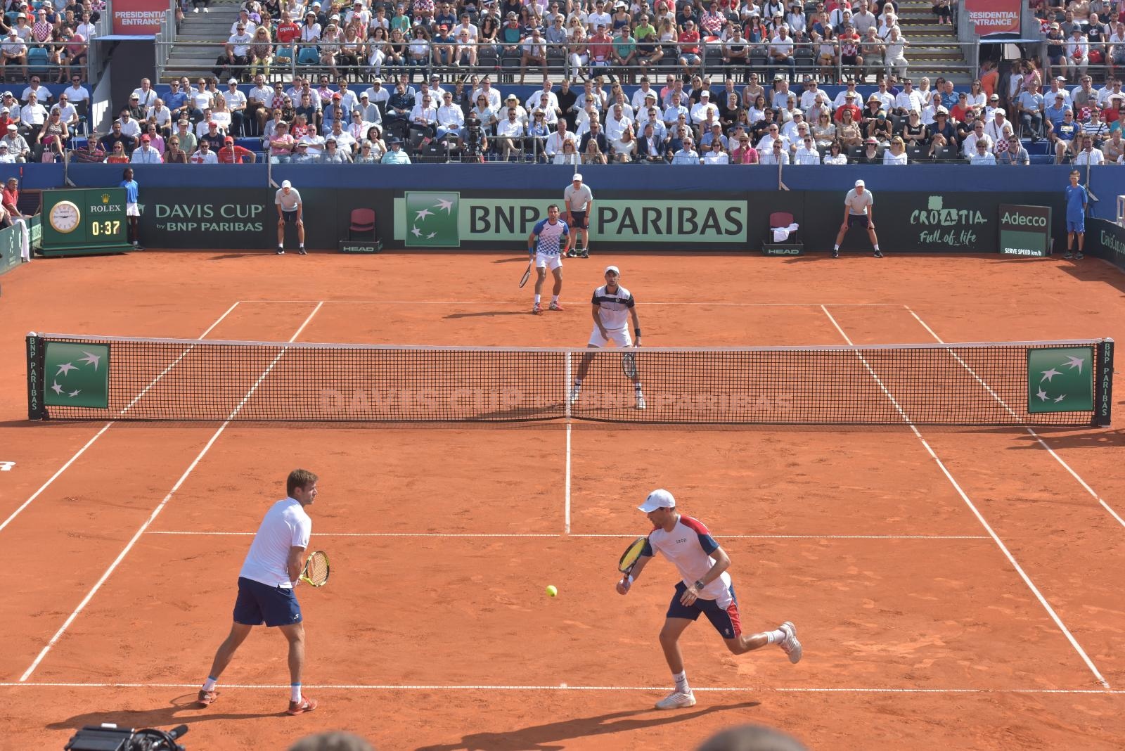 Davis Cup: Pavić/Dodig – Bryan/Harrison 2-3