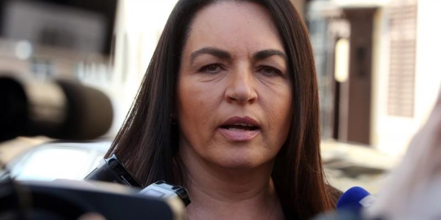 Novoimenovani ministri dolaze na prvu sjednicu Vlade. Ministrica uprave Dubravka Jurlina Alibegovic. Photo: Robert Anic/PIXSELL Novoimenovani ministri dolaze na prvu sjednicu Vlade. Ministrica uprave Dubravka Jurlina Alibegovic. Photo: Robert Anic/PIXSELL