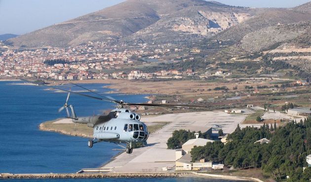 Helikopterom HRZ i PZO hitno prevezena argentinska djevojčica, foto: MORH