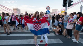 Veličanstven doček četvorice zadarskih Vatrenih