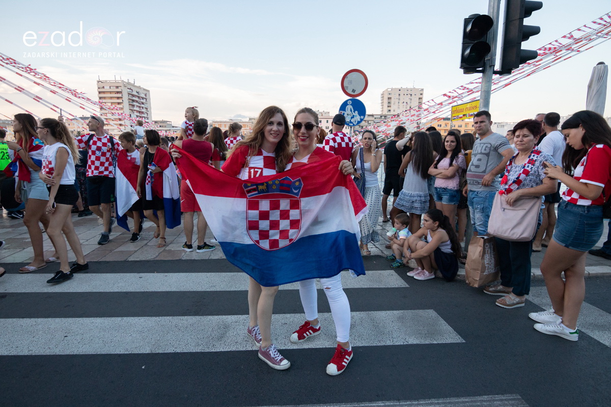 Veličanstven doček četvorice zadarskih Vatrenih