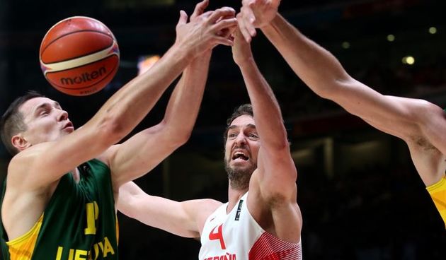 Lille, stadion Pierre Mauroy – Finale EuroBasketa 2015, Španjolska – Litva 80-63. Photo: Igor Kralj/PIXSELL