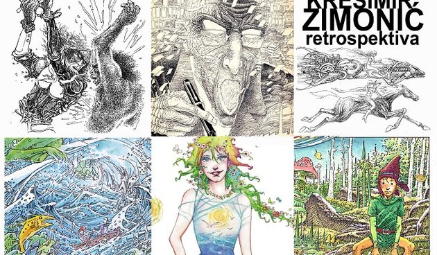 Krešimir Zimović, izložba