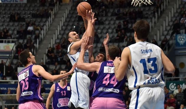 19. kolo ABA lige, KK Zadar – KK Mega Leks 74-73. Photo: Dino Stanin/PIXSELL