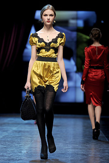 Milan Fashion Week: Dolce & Gabbana jesen 2010 (Coutorture.com)