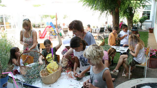 GKZD: Dječja radionica izrade stručaka i jastučića od lavande, Foto: Lucija Juravić