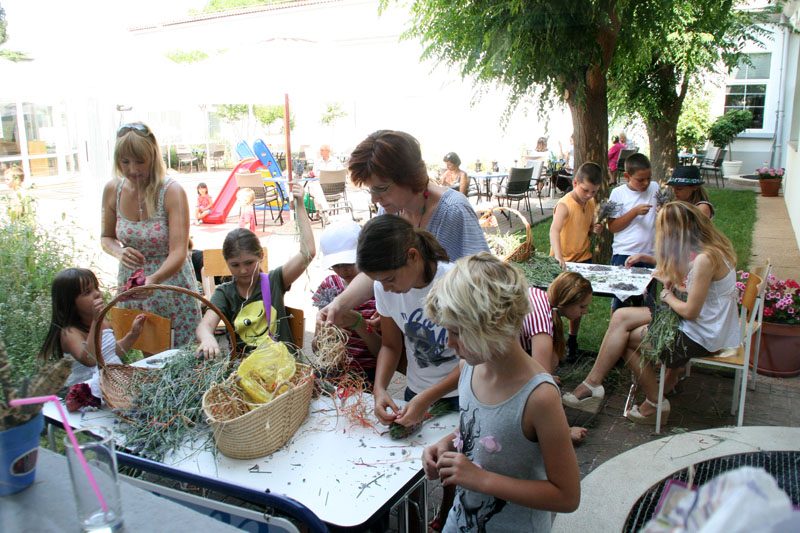 GKZD: Dječja radionica izrade stručaka i jastučića od lavande, Foto: Lucija Juravić