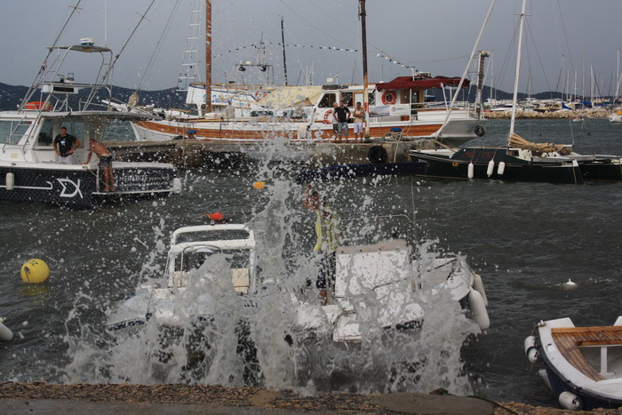 Tramontana u Zadru 26. kolovoza 2012.