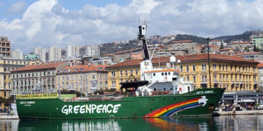 Greenpeace: Hvala, Hrvatska!, foto: www.novilist.hr Greenpeace: Hvala, Hrvatska!, foto: www.novilist.hr