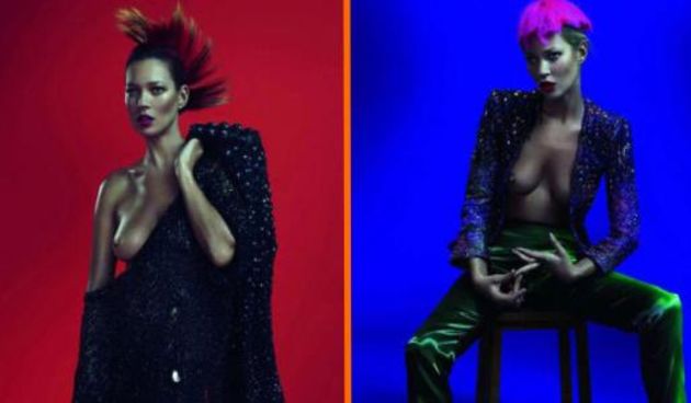 Kate Moss ( foto Vogue)