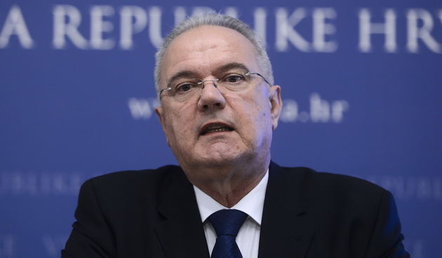 Zagreb, 070113.Markov trg.Banski dvori.Konferencija za medije u povodu predstavljanja rezultata projekta “Analize postojeceg stanja u drzavnim tijelima i trgovackim drustvima s konceptom poboljsanja efikasnosti upravljanja” (projekt Clean start).Progr