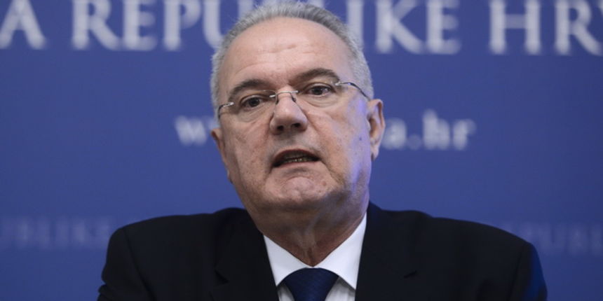 Zagreb, 070113.Markov trg.Banski dvori.Konferencija za medije u povodu predstavljanja rezultata projekta “Analize postojeceg stanja u drzavnim tijelima i trgovackim drustvima s konceptom poboljsanja efikasnosti upravljanja” (projekt Clean start).Progr