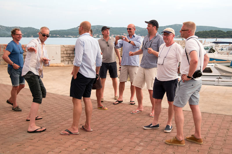 Vespaši zauzeli Biograd, foto: Vinko Pešić